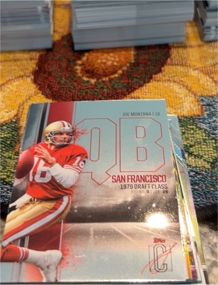 2024 Topps Signature Class #54 Joe Montana — front