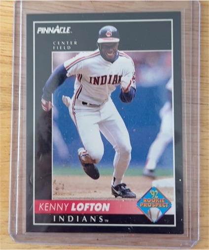 1992 Pinnacle #582 Kenny Lofton — front