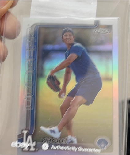 2025 Topps Chrome The Miz First Pitch Series 2 #FP2-2 — front