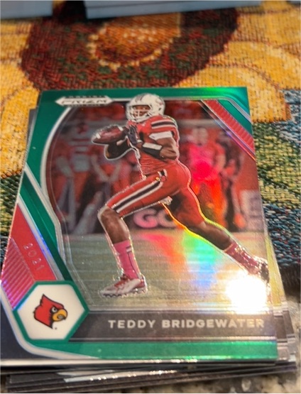 2021 Panini Prizm Draft Picks #5 Teddy Bridgewater — front