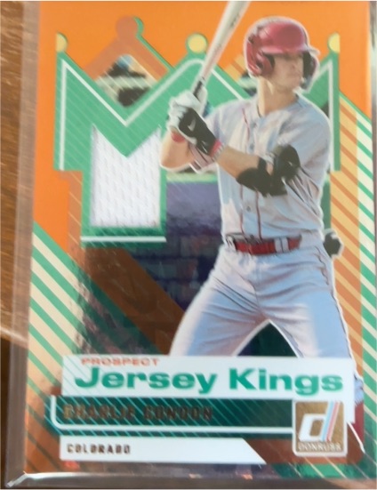 2025 Donruss Jersey Kings #PJK-CC Charlie Condon — front