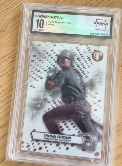 2023 Topps Pristine #242 Shohei Ohtani — front