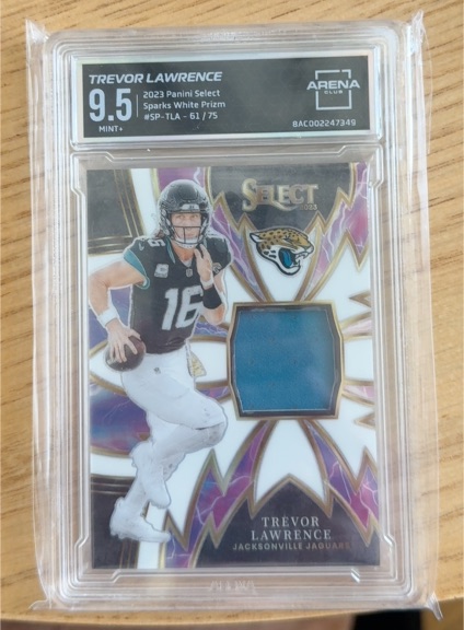 2023 Panini Select #SP-TLA-61 Trevor Lawrence — front