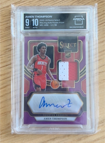 2023-24 Panini Select #14 Amen Thompson — front