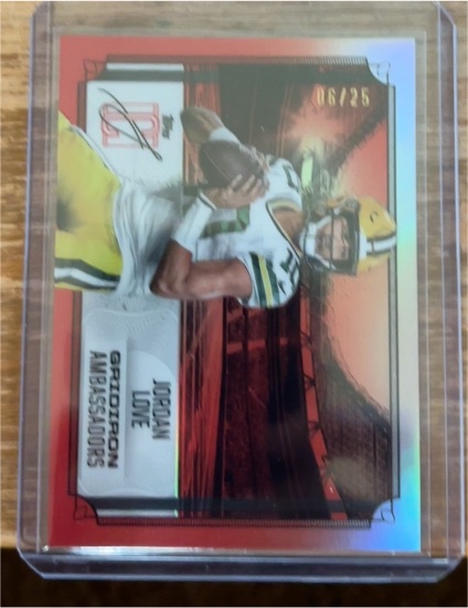2024 Topps Signature Class Gridiron Ambassadors #GA-12 Jordan Love — front