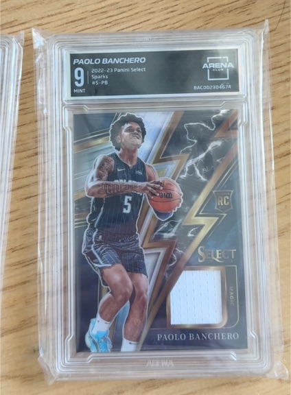 2022-23 Panini Select Sparks #5-PB Paolo Banchero — front
