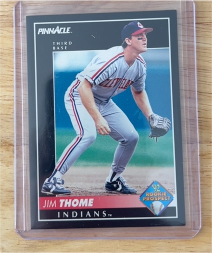 1992 Pinnacle #247 Jim Thome Rookie Prospect — front
