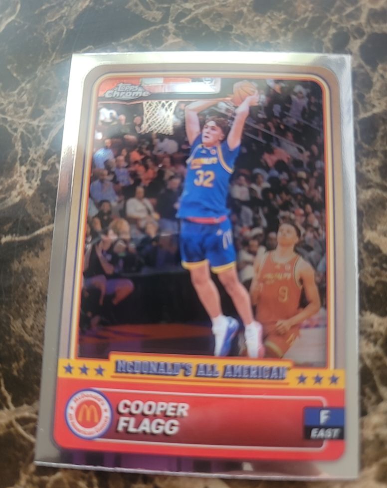 2024 Topps Chrome McDonald's All-American #28 Cooper Flagg — front