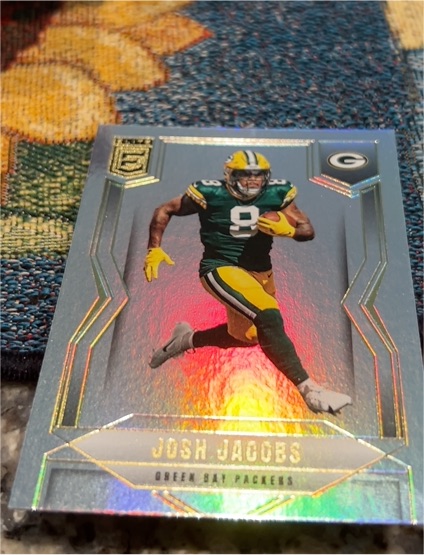 2025 Panini Donruss Elite #25 Josh Jacobs — front