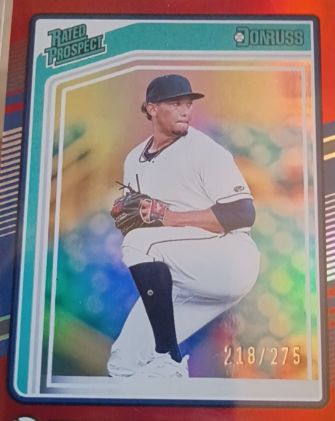 2024 Donruss Rated Prospect #218 Daniel Espino — front