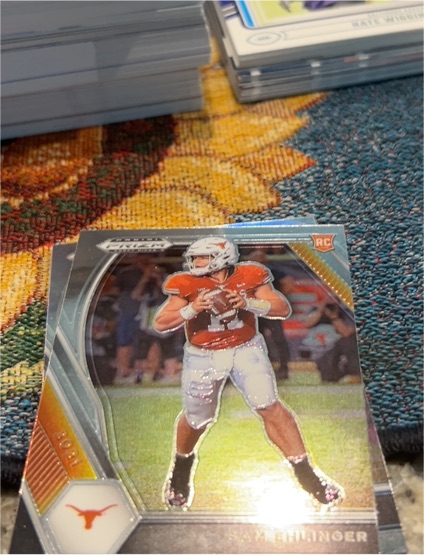 2021 Panini Prizm Draft Picks #131 Sam Ehlinger — front
