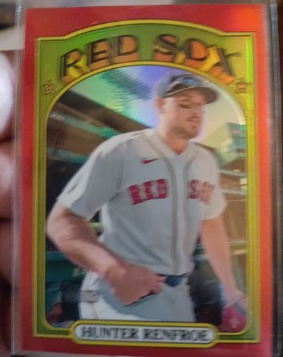 2021 Topps Heritage #578 Hunter Renfroe — front
