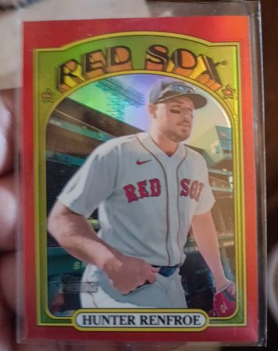 2021 Topps Heritage #578 Hunter Renfroe — front