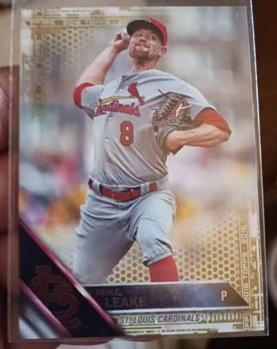 2016 Topps Gold #578 Mike Leake — front