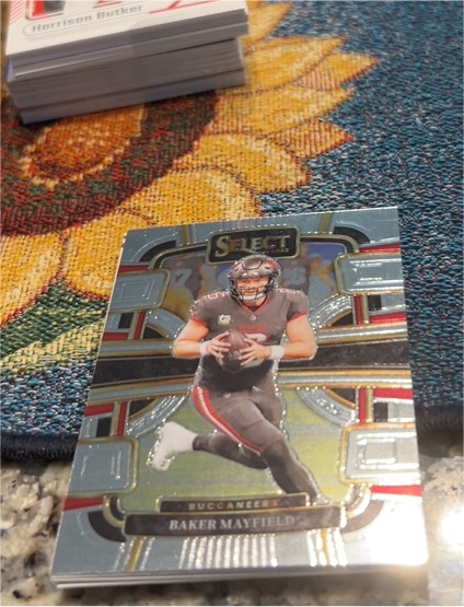 2023 Panini Select Prizm Silver #92 Baker Mayfield — front