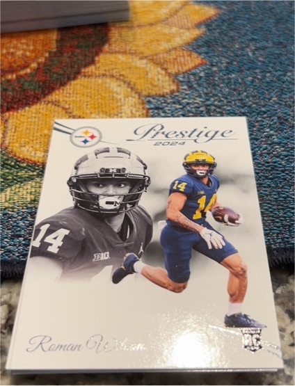 2024 Panini Prestige #366 Roman Wilson — front