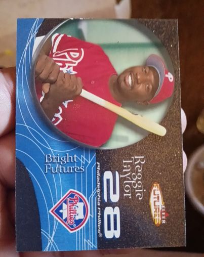 2001 Fleer Futures #218 Reggie Taylor — front