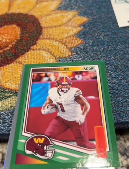2025 Panini Score #143 Deebo Samuel — front