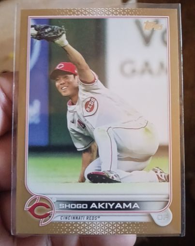 2022 Topps Series 2 #549 Shogo Akiyama — front