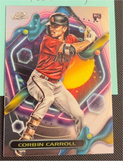 2023 Topps Cosmic Chrome #7 Corbin Carroll — front
