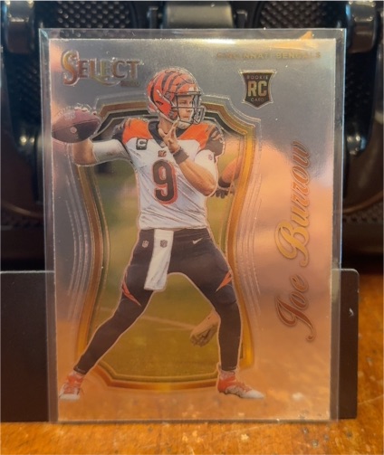 2020 Panini Select Certified Rookie #SCR-1 Joe Burrow — front