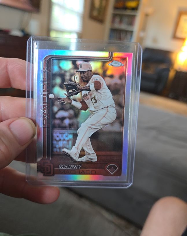 2025 Topps Chrome #53 Manny Machado — front