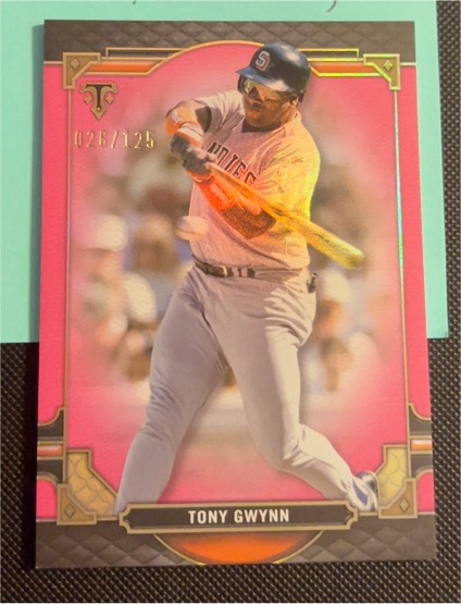 2022 Topps Triple Threads #82 Tony Gwynn — front