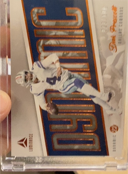 2022 Panini Luminance Dynamic #DYN-DPR Dak Prescott — front