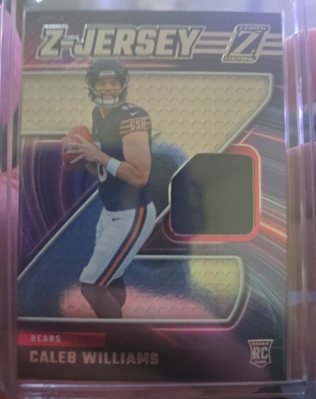 2024 Panini Zenith Z-Jersey #ZJ1 Caleb Williams — front