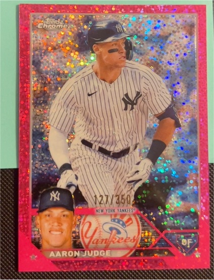 2023 Topps Chrome #62 Aaron Judge — front