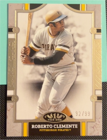 2024 Topps Tier One #11 Roberto Clemente — front