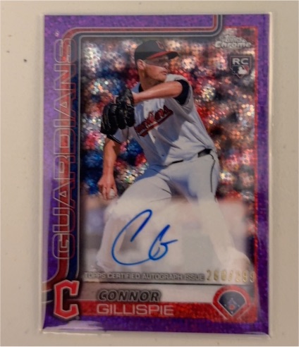 2025 Topps Chrome #RA-CG Connor Gillispie — front