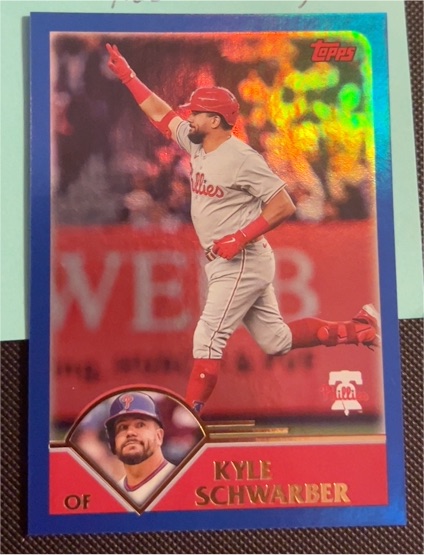 2023 Topps Archives #289 Kyle Schwarber — front