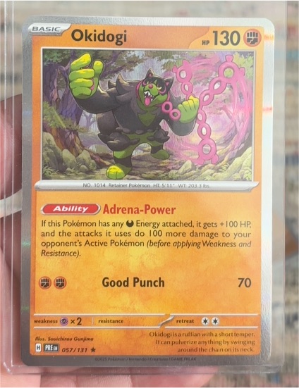 2024 Pokémon SV06: Twilight Masquerade #111 Okidogi — front