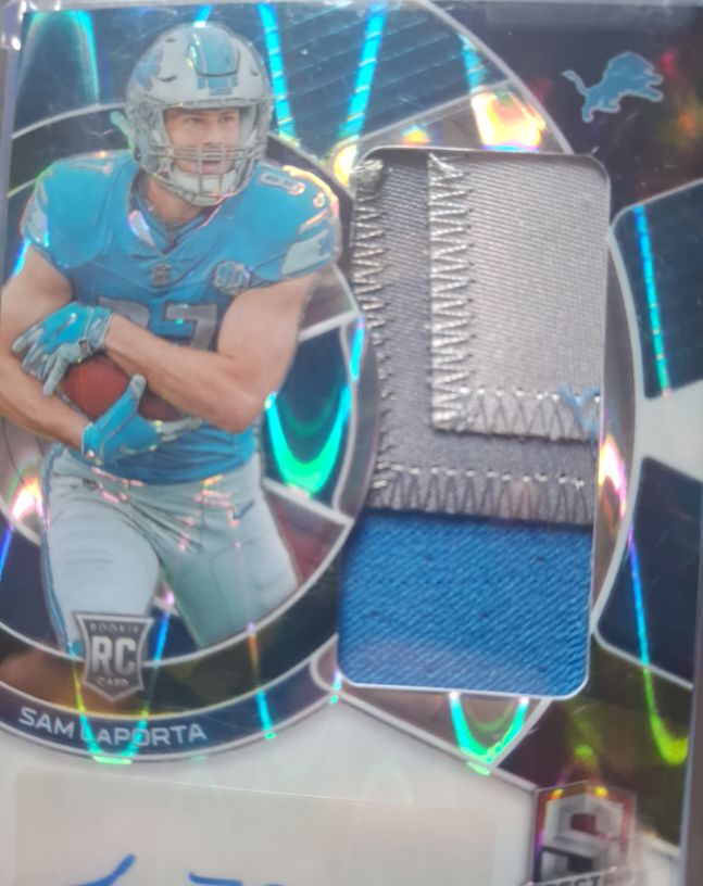 2023 Panini Spectra #RC Sam Laporta — front