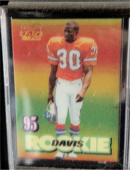 1995 Pinnacle Sport Flix #145 Terrell Davis Rookie — front
