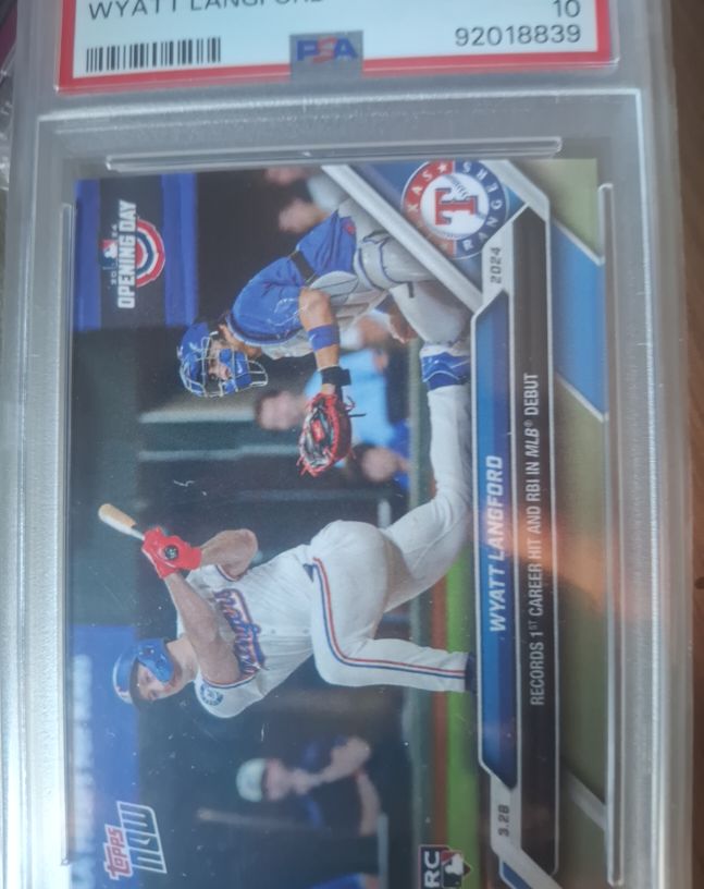 2024 Topps Now #12 Wyatt Langford — front