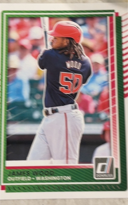 2025 Donruss #41 James Wood — front
