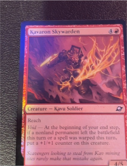 Kavaron Skywarden — front