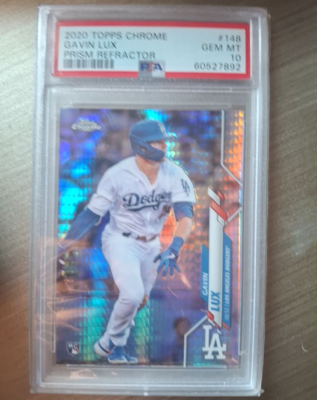 2020 Topps Chrome #148 Gavin Lux — front