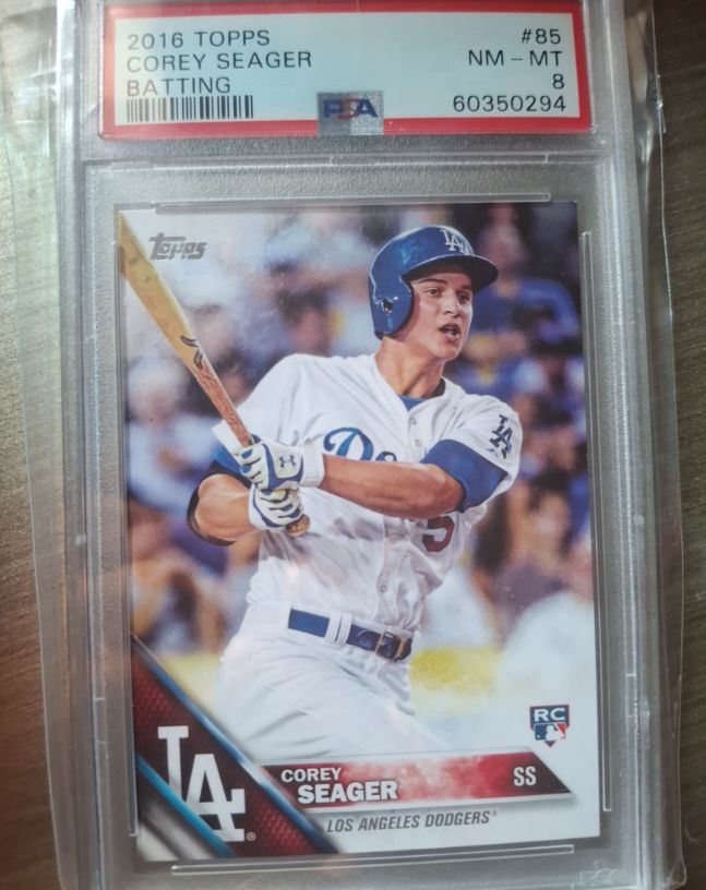 2016 Topps #85 Corey Seager — front