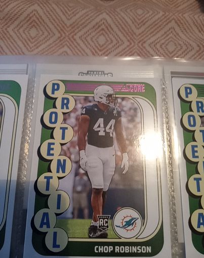 2024 Panini Score Protential #9 Chop Robinson — front