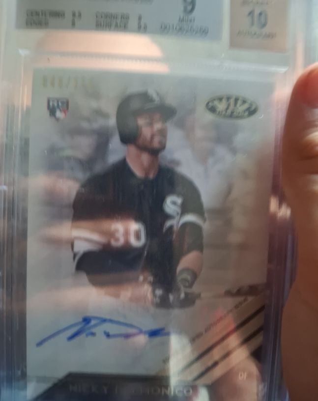 2016 Topps Chrome Rookie Autographs #RA-ND Nicky Delmonico — front