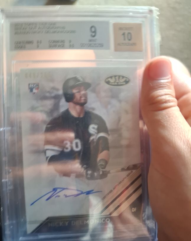 2018 Topps Tier One #BA-ND Nicky Delmonico — front