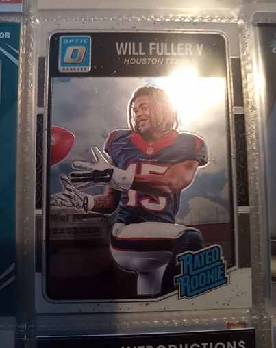 2016 Donruss Optic #200 Will Fuller V Rated Rookie Houston Texans — front