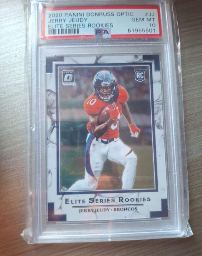 2020 Panini Donruss Optic #ESR-JJ Jerry Jeudy Elite Series Rookies — front