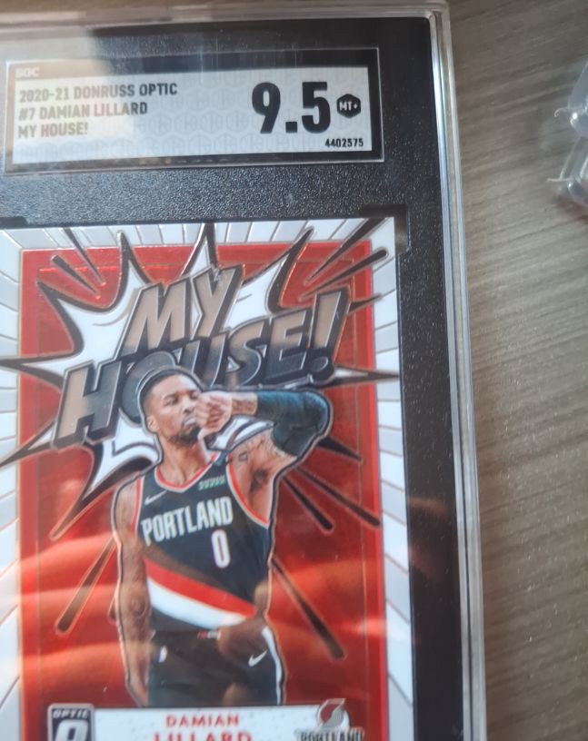 2020-21 Donruss Optic #7 Damian Lillard My House — front