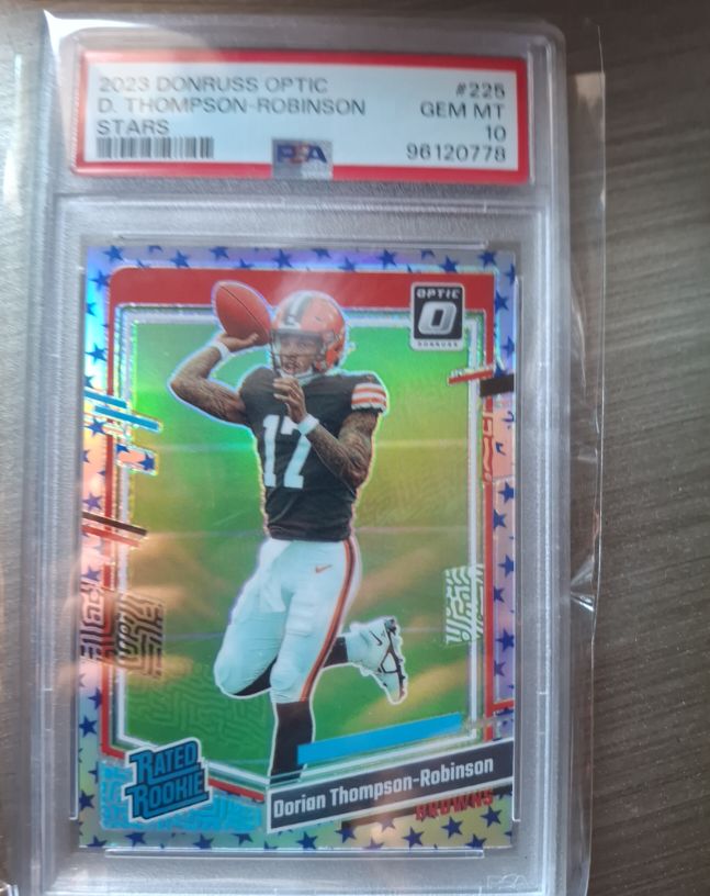 2023 Donruss Optic #225 Dorian Thompson-Robinson — front