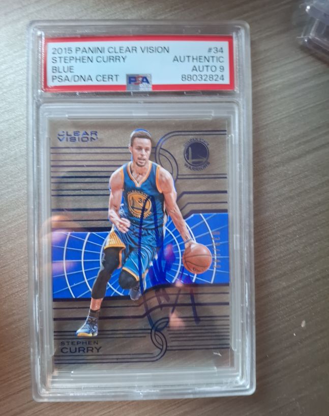 2015 Panini Clear Vision #34 Stephen Curry — front