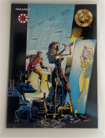 1993 Upper Deck The Valiant Era #4 Magnus Robot Fighter — front